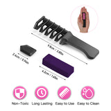 Livingandhome hair chalk comb 6 colours, UK version