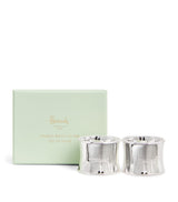 Harrods Harrods Stainless Steel Napkin Rings Set of 4 Table Accessories- Buy online at McGrocer