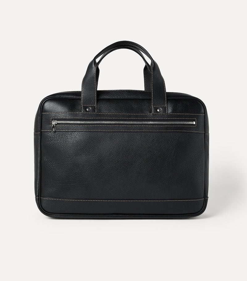 Brunello Cucinelli grained calfskin briefcase, imported from the UK