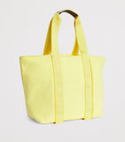Becco Bags felt tote bag with patches, imported from the UK