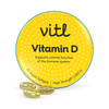 Vitl Vitamin D3 Pocket Pack 30 softgels, imported from the UK