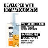 Neutrogena Clear & Defend Facial Wash 200ml, imported from the UK