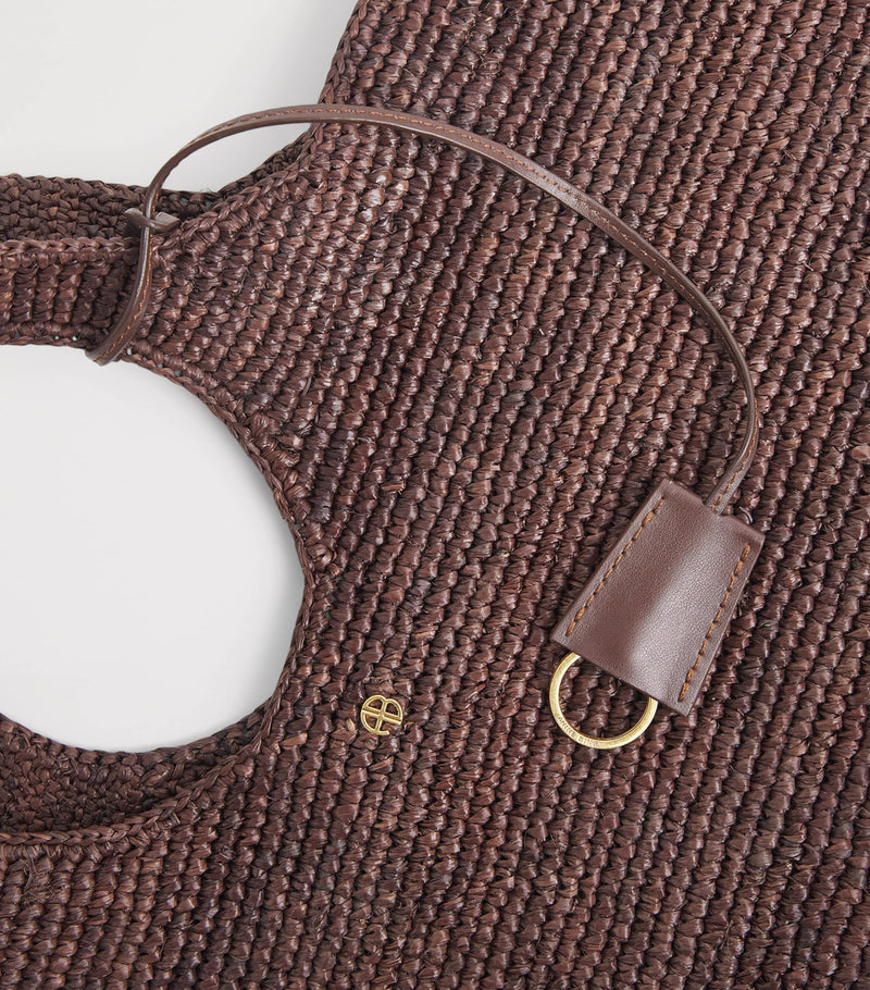 ANINE BING Lili raffia tote bag - British product