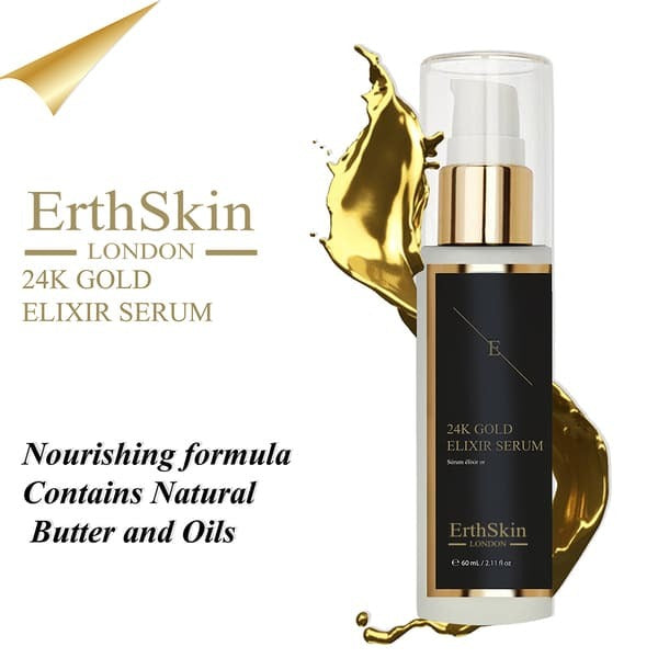 ErthSkin London Anti-Wrinkle Serum 24k Gold 60ml - British product