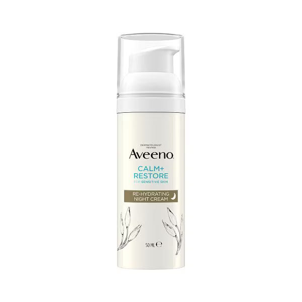 Aveeno Calm Restore Face Night Cream 50ml - British product
