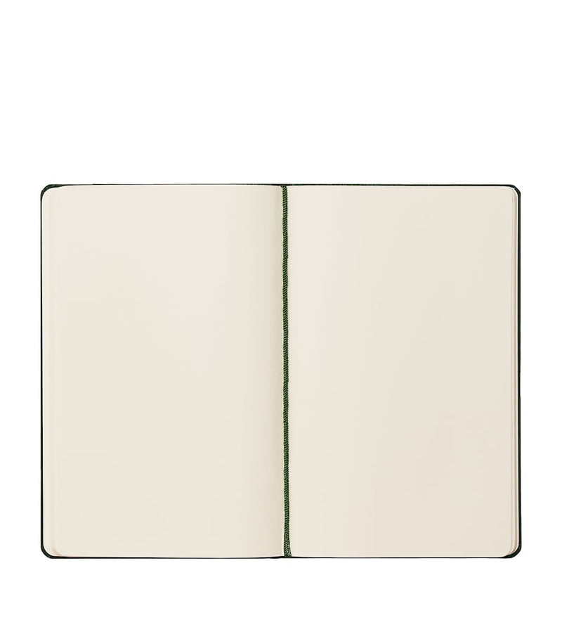 Moleskine Large Haute Couture Collection Clitoria Blue notebook, imported from the UK