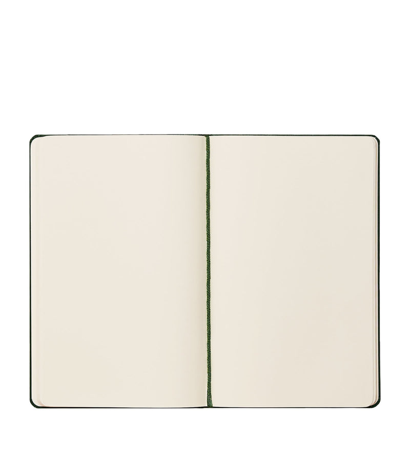 Moleskine Large Haute Couture Collection Clitoria Blue notebook, imported from the UK