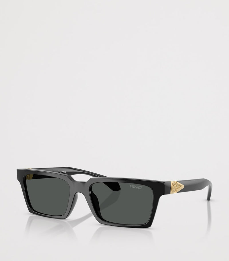Versace rectangular acetate sunglasses - British product