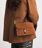 Coach Suede Tabby 30 shoulder bag, imported from the UK