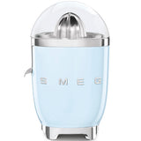 Smeg CJF11 citrus juicer in pale blue (British brand)