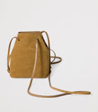 Miu Miu suede logo pouch olive tone, UK version