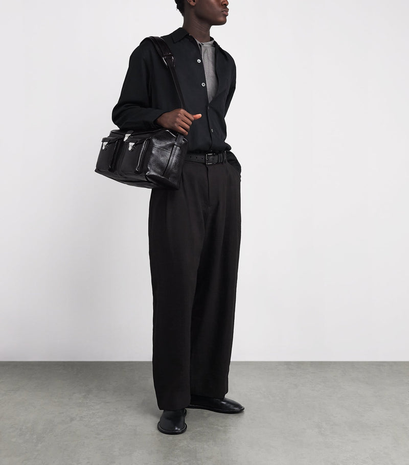 Lemaire Nappa Leather Gear Week-End Bag, UK version