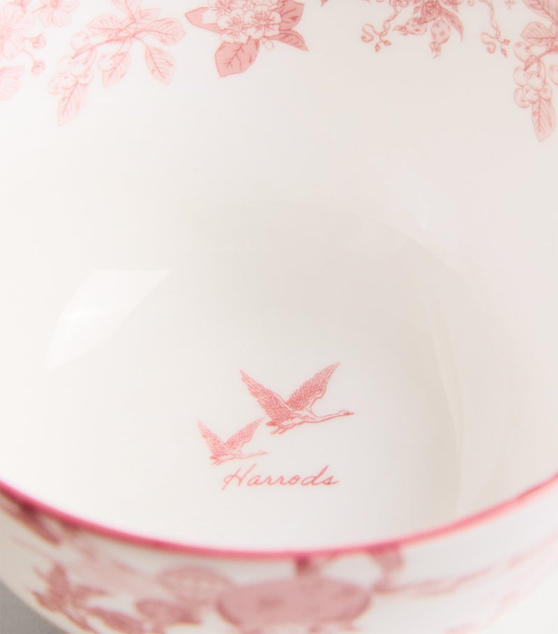 Harrods fine bone china Toile de Jouy bowl 11cm (British brand)