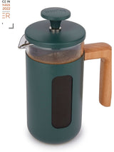 La Cafetiere Green Pisa Glass French Press Coffee Maker 3 Cup