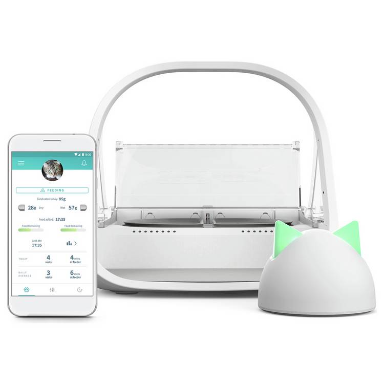 SureFeed connected pet feeder white 21x22.7x31cm imported from the UK
