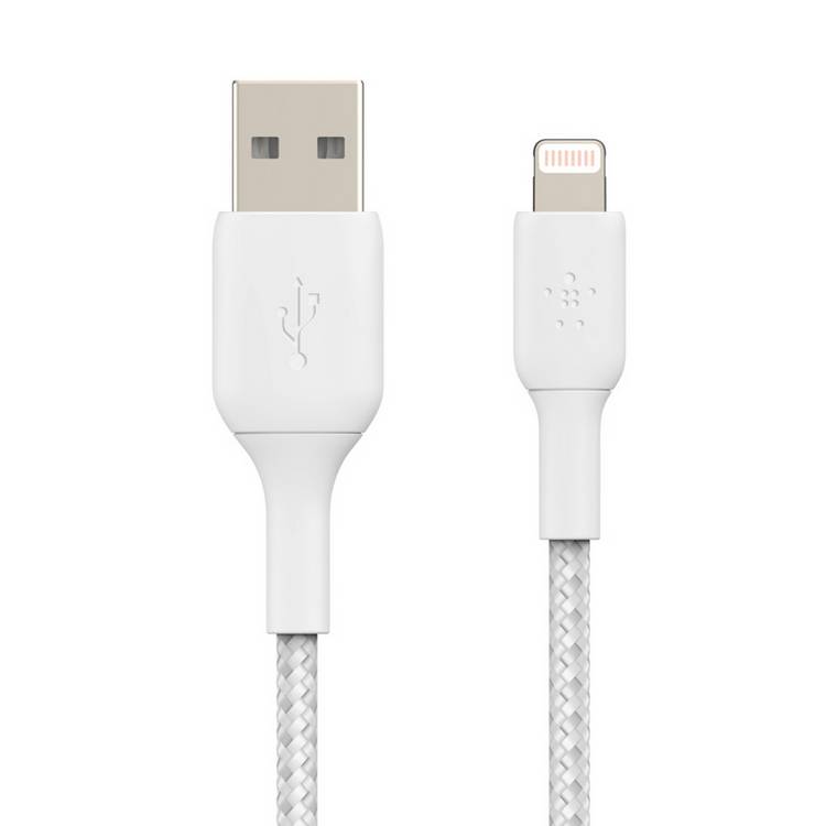 Belkin cable braided USB-A to Lightning 3m - British product