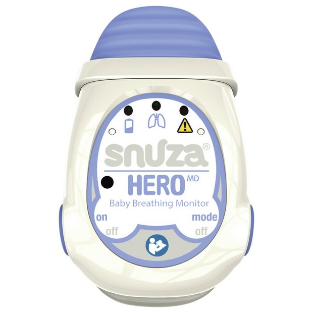 Snuza HeroMD mobile baby breathing monitor, UK version
