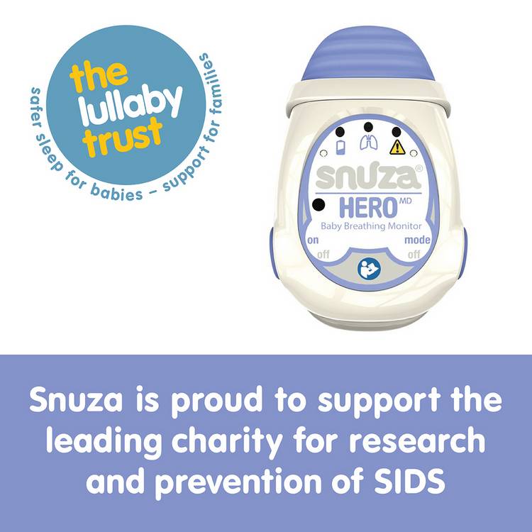 Snuza HeroMD mobile baby breathing monitor, UK version