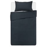 Habitat plain black bedding set single, imported from the UK
