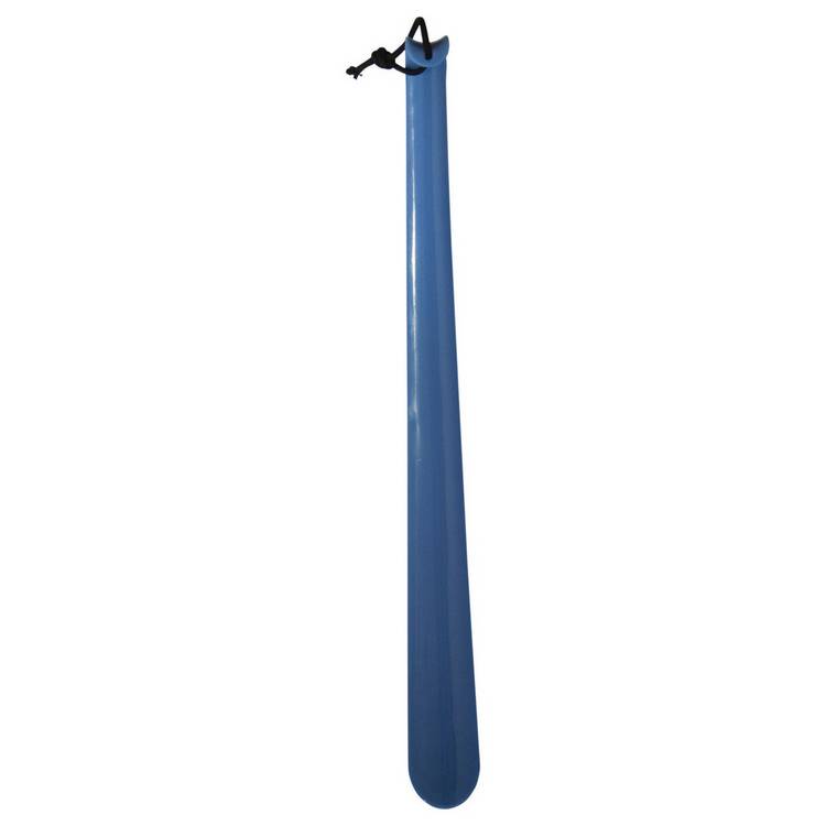 Aidapt Navy shoe horn with hook, UK version