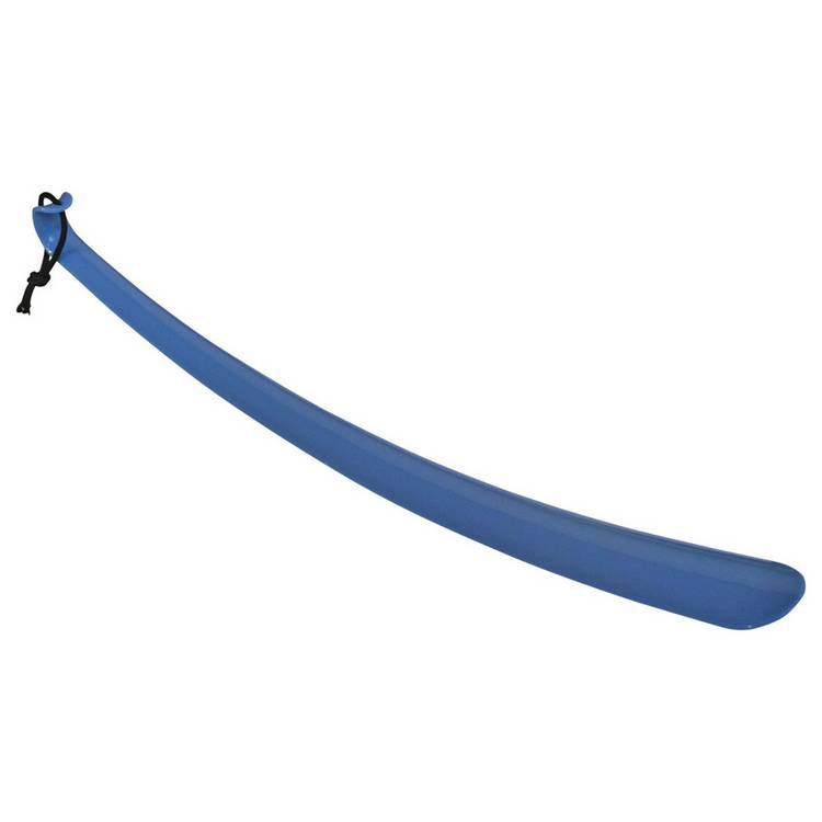 Aidapt Navy shoe horn with hook, UK version