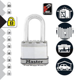 Master Lock Excell padlock H8.6 W4.5 D2.7cm, UK version