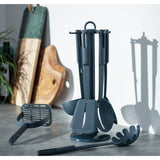 Argos Habitat 6 Piece Utensil Set with Holder - Blue Kitchen Utensil Set- Buy online at McGrocer