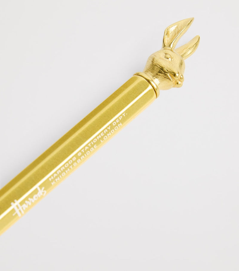 Harrods luxury rabbit ballpoint pen - British product