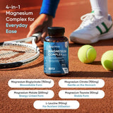 WeightWorld Magnesium Complex 180 capsules, imported from the UK