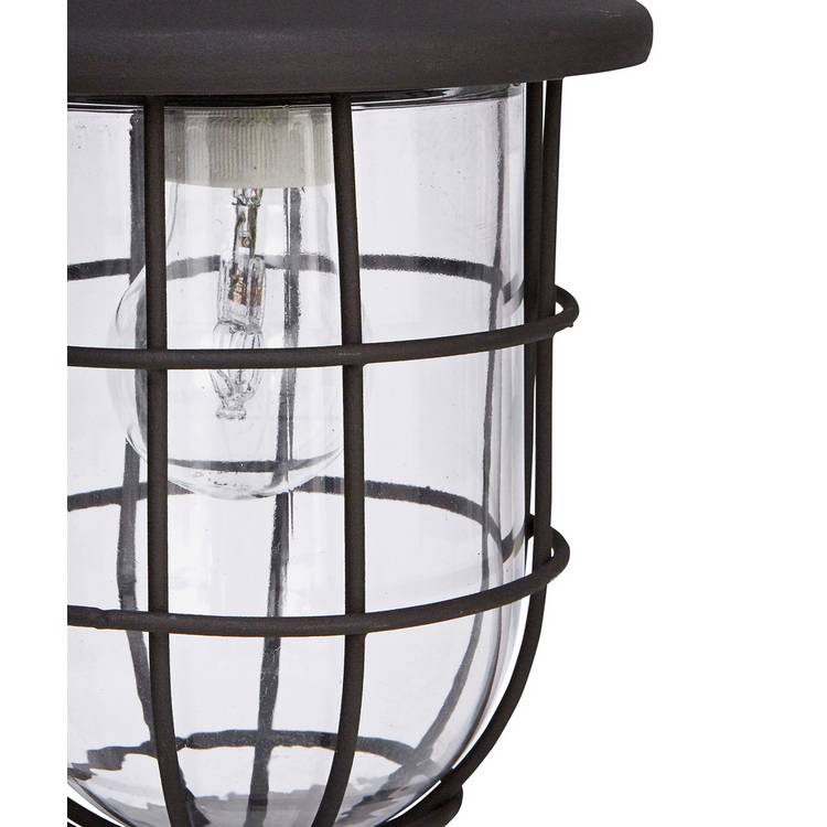 Argos Home Indira grey outdoor cage wall lantern, UK version