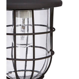 Argos Home Indira grey outdoor cage wall lantern, UK version