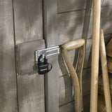 Master Lock thermoplastic weatherproof padlock, UK version