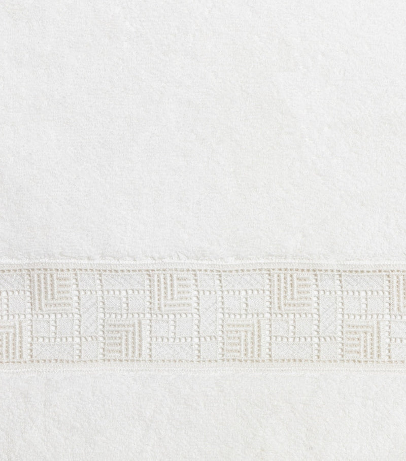 Frette Maze Lace hand towel - British product