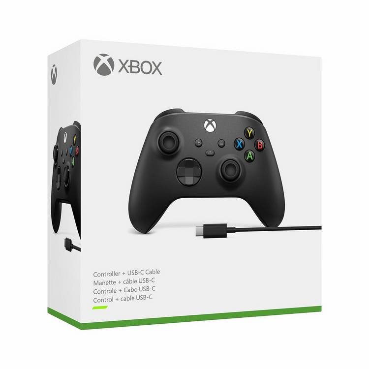 Xbox Wireless Controller with USB-C cable - British product