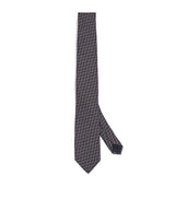 Harrods Harrods Silk Snaffle Print Tie 8cm- Buy online at McGrocer
