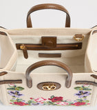 Valentino Garavani small floral jacquard Antibes tote bag, UK version