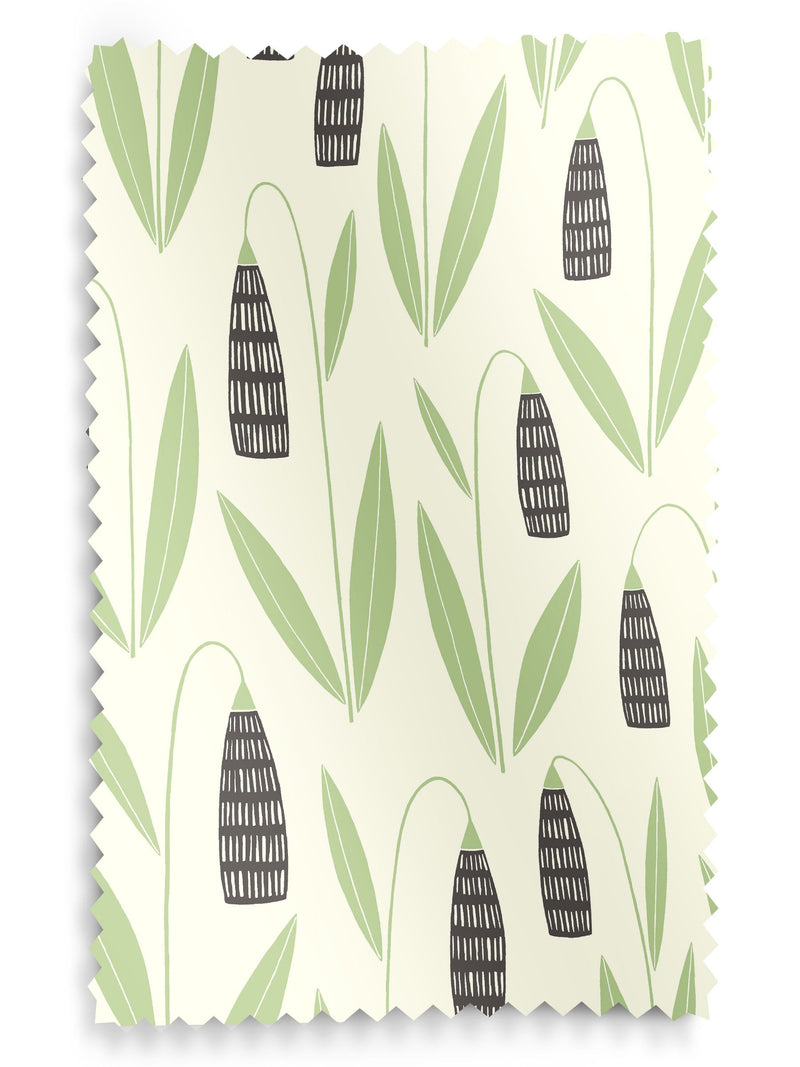 MissPrint Snow Drops made to measure roller blind - British product