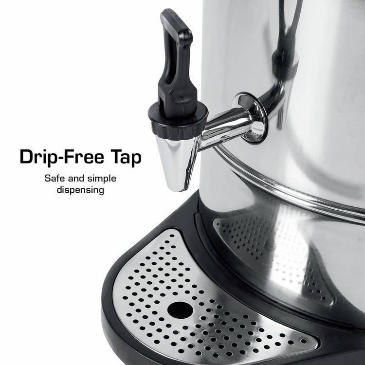 Swan 20L stainless steel urn, UK version