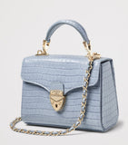 Aspinal of London mini Mayfair top-handle bag imported from the UK