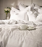 Celso de Lemos Versailles pillowcase Egyptian cotton silk (British brand)