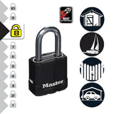 Master Lock weatherproof laminated steel padlock, UK version