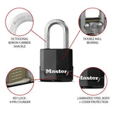 Master Lock weatherproof laminated steel padlock, UK version