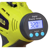 Guild cordless tyre inflator 12V with accessories (British brand)