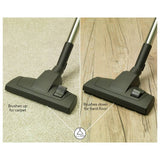 James bagged corded cylinder vacuum cleaner 8L - British product