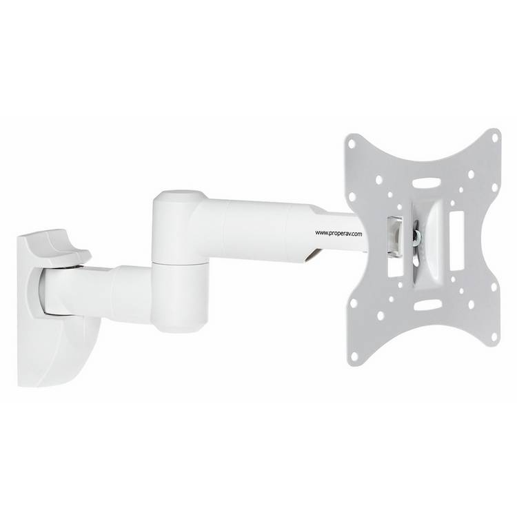 ProperAV PB150 tilt and swivel TV wall bracket - British product