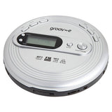 Groov-e retro personal CD player silver - British product