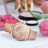 Sekonda ladies rose gold mesh watch, UK version