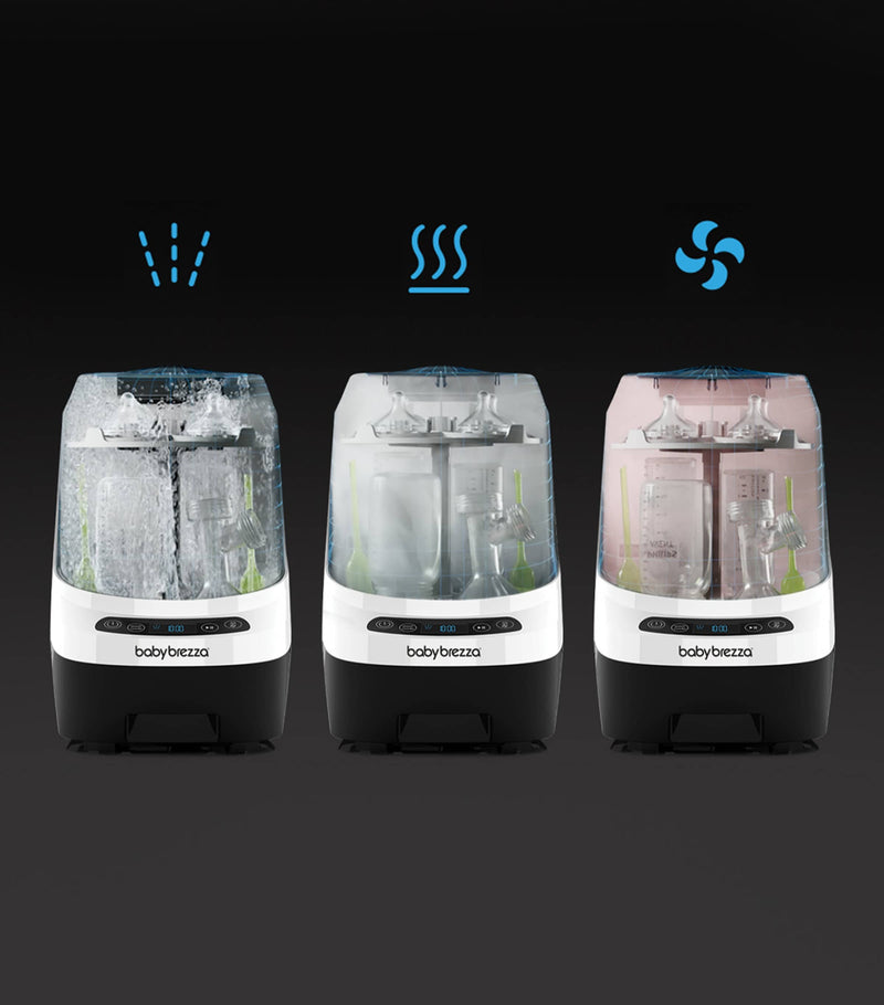 Baby Brezza Bottle Washer Pro for four bottles, UK version