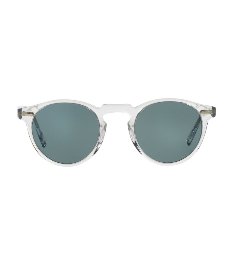 Oliver Peoples Gregory Peck round sunglasses, imported from the UK