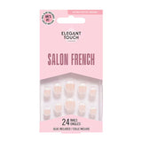 Superdrug Elegant Touch French Nails 143 Pink Press-On XS- Buy online at McGrocer